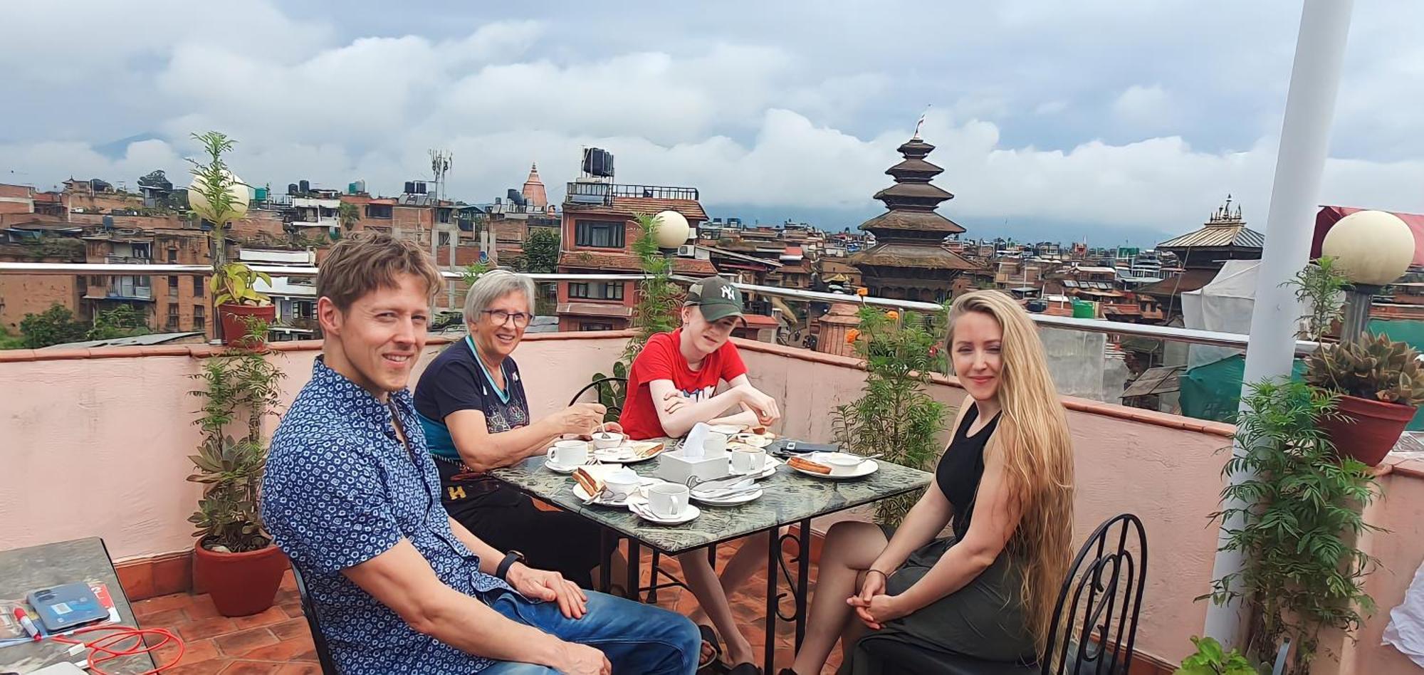 Hotel Rupakot And Rooftop Restaurant Bhaktapur Exterior photo